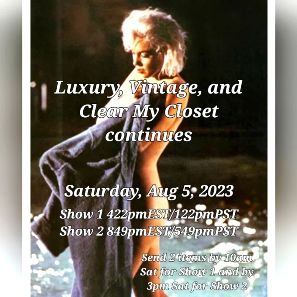 POSH PARTY LIVE TODAY @bethybd Badged Host👉Luxe Bags🙋🏼♀Selecting Host Picks➕ - Picture 9 of 17